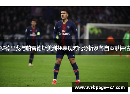 罗德里戈与帕雷德斯美洲杯表现对比分析及各自贡献评估